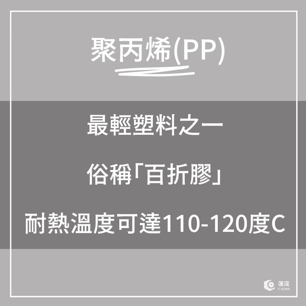 pp材質特性，耐熱溫度110~120度